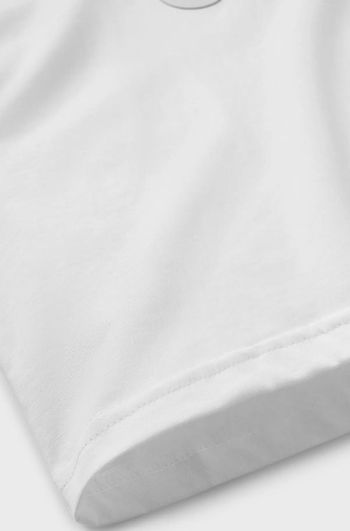 HUGO BOSS T-shirt Til Børn I Bomuld Med Loose Fit Og Stablet Logo Hvid Shop