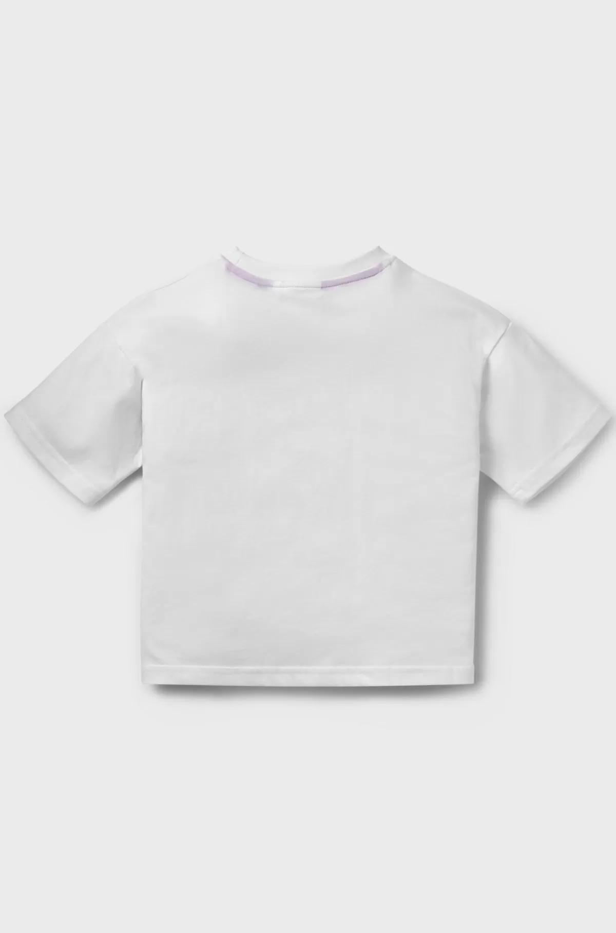 HUGO BOSS T-shirt Til Børn I Bomuld Med Loose Fit Og Stablet Logo Hvid Shop