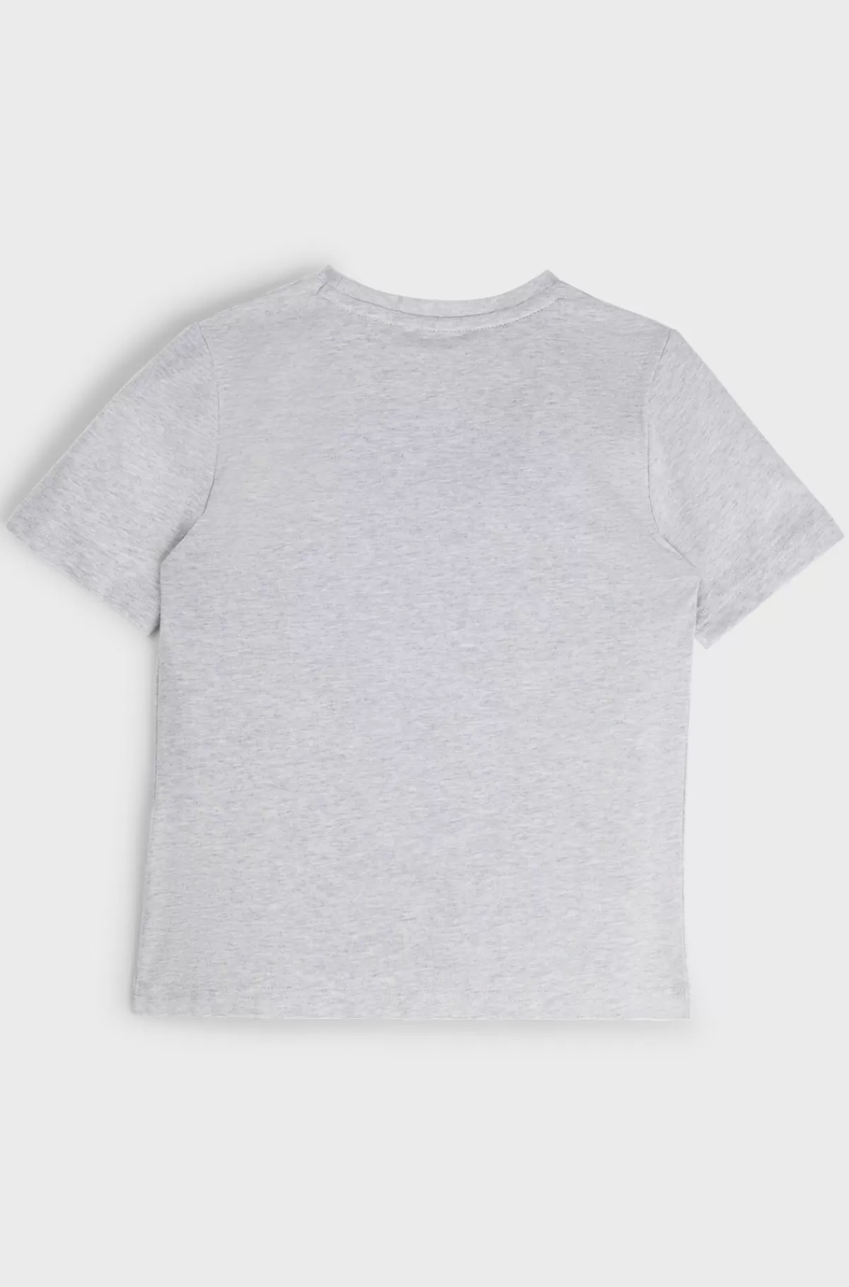 HUGO BOSS T-shirt Til Børn I Bomuld Med Regular Fit Og Logoprint Lysegrå Best