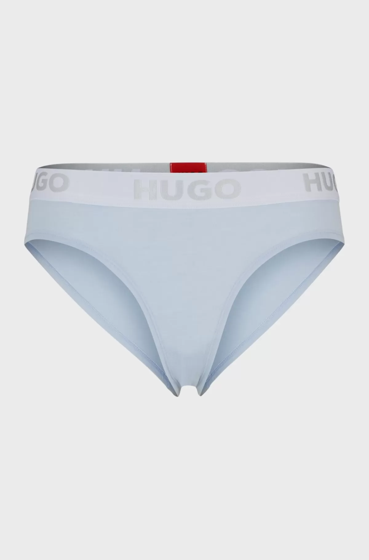 HUGO BOSS Underbukser I Strækbomuld, Almindelig Talje Og Logolinning Lyseblå Flash Sale