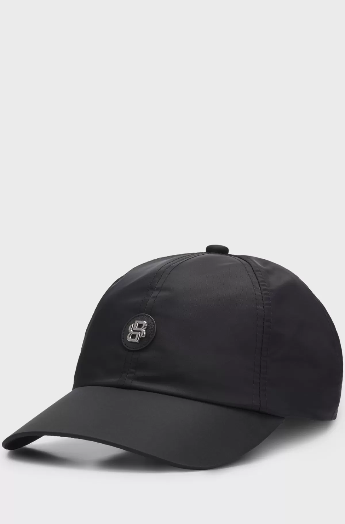 HUGO BOSS Vandtæt Kasket Med Dobbelt B-monogram Sort New