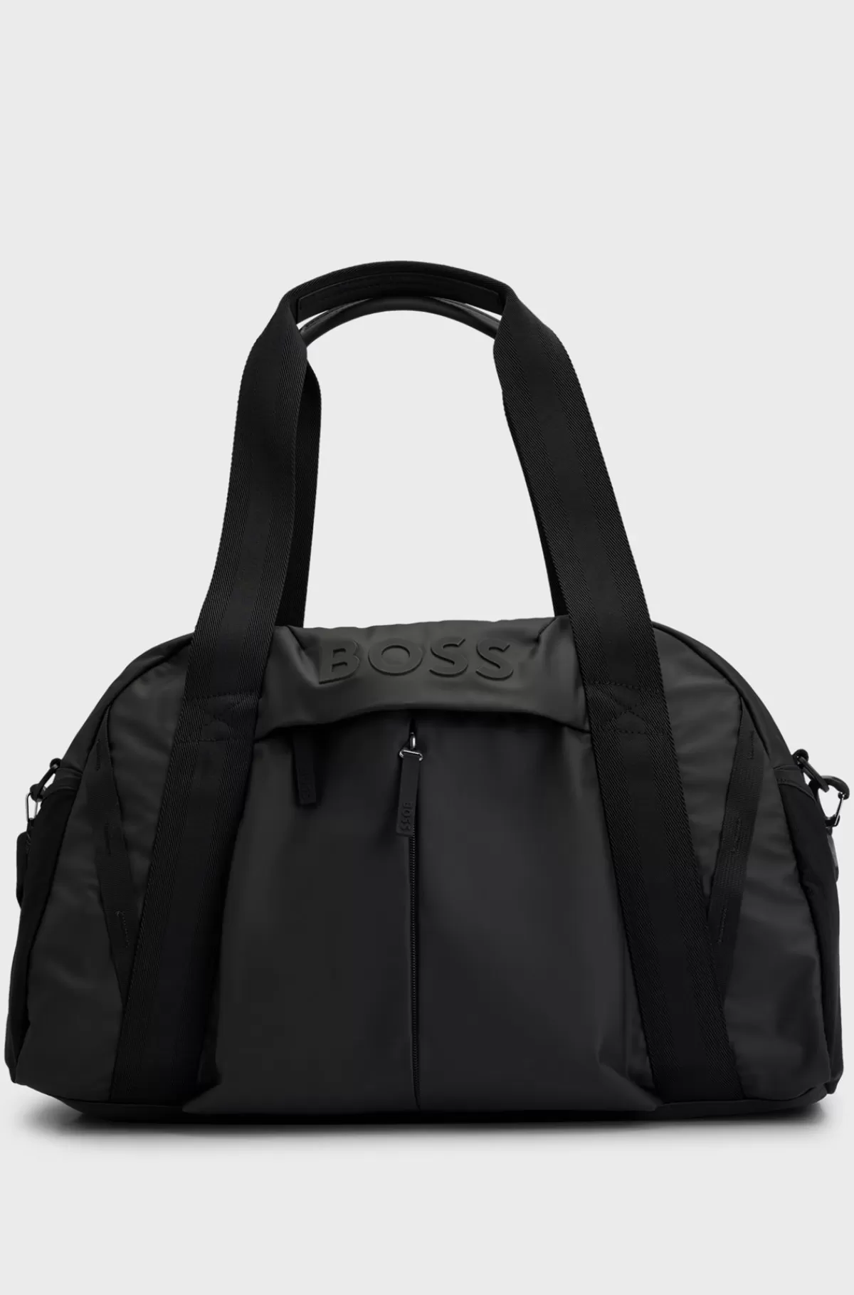 HUGO BOSS Weekendtaske I Imiteret Læder Med Logo Sort Online